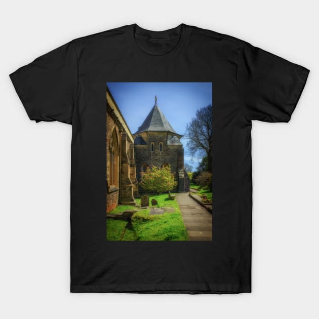 Llandaff Cathedral T-Shirt by RJDowns